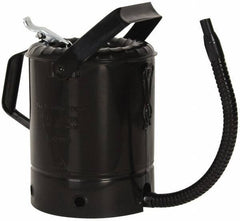 Plews - 14" Long Flexible Spout, Measure Oiler - Steel Body, Painted - Industrial Tool & Supply