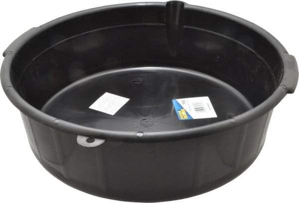 Plews - 6 Quart Oil Drain Pan - Polyethylene - Industrial Tool & Supply