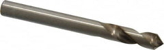 Cleveland - 1/4" Body Diam, 90°, 2-1/2" OAL, High Speed Steel Spotting Drill - Industrial Tool & Supply