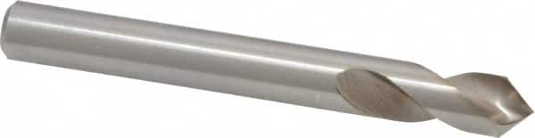Cleveland - 3/8" Body Diam, 90°, 3-1/8" OAL, High Speed Steel Spotting Drill - Industrial Tool & Supply