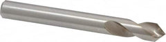 Cleveland - 3/8" Body Diam, 90°, 3-1/8" OAL, High Speed Steel Spotting Drill - Industrial Tool & Supply