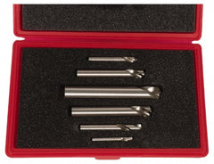Cleveland - 6 Piece 90° 1/4 to 1" Spotting Drill Set - Industrial Tool & Supply