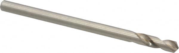 Cleveland - 1/4" Body Diam, 120°, 4" OAL, High Speed Steel Spotting Drill - Industrial Tool & Supply