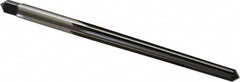 Cleveland - #4 Pin, 0.2604" Diam, 0.2071" Small End, 17/64" Diam Straight Shank, 2-9/16" Flute, Taper Pin Reamer - Industrial Tool & Supply