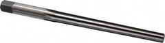 Cleveland - #5 Pin, 0.2994" Diam, 0.2409" Small End, 5/16" Diam Straight Shank, 2-13/16" Flute, Taper Pin Reamer - Industrial Tool & Supply