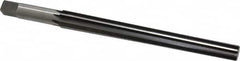 Cleveland - #10 Pin, 0.7216" Diam, 0.5799" Small End, 5/8" Diam Straight Shank, 6-13/16" Flute, Taper Pin Reamer - Industrial Tool & Supply