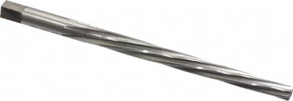 Cleveland - #3 Pin, 0.2294" Diam, 0.1813" Small End, 15/64" Diam Straight Shank, 2-5/16" Flute, Taper Pin Reamer - Industrial Tool & Supply