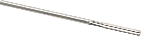 Cleveland - #1 High Speed Steel 6 Flute Chucking Reamer - Straight Flute, Straight Shank, 1-1/2" Flute Length, 6" OAL - Industrial Tool & Supply