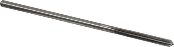 Cleveland - #12 High Speed Steel 6 Flute Chucking Reamer - Straight Flute, Straight Shank, 1-1/8" Flute Length, 4-1/2" OAL - Industrial Tool & Supply