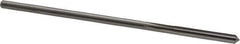 Cleveland - #17 High Speed Steel 6 Flute Chucking Reamer - Straight Flute, Straight Shank, 1-1/8" Flute Length, 4-1/2" OAL - Industrial Tool & Supply