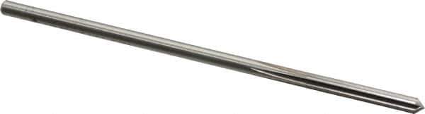 Cleveland - #23 High Speed Steel 6 Flute Chucking Reamer - Straight Flute, Straight Shank, 1" Flute Length, 4" OAL - Industrial Tool & Supply