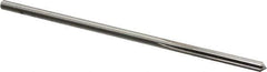 Cleveland - #23 High Speed Steel 6 Flute Chucking Reamer - Straight Flute, Straight Shank, 1" Flute Length, 4" OAL - Industrial Tool & Supply