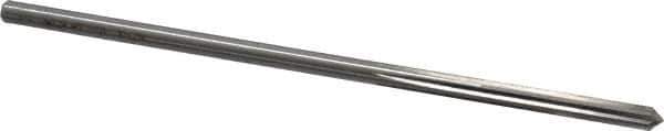 Cleveland - #26 High Speed Steel 6 Flute Chucking Reamer - Straight Flute, Straight Shank, 1" Flute Length, 4" OAL - Industrial Tool & Supply
