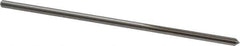 Cleveland - #31 High Speed Steel 6 Flute Chucking Reamer - Straight Flute, Straight Shank, 7/8" Flute Length, 3-1/2" OAL - Industrial Tool & Supply