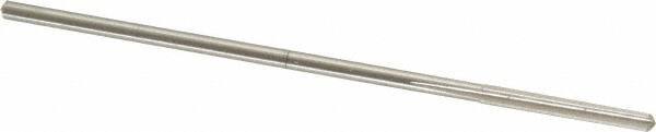 Cleveland - #35 High Speed Steel 4 Flute Chucking Reamer - Straight Flute, Straight Shank, 7/8" Flute Length, 3-1/2" OAL - Industrial Tool & Supply