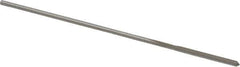 Cleveland - #49 High Speed Steel 4 Flute Chucking Reamer - Straight Flute, Straight Shank, 3/4" Flute Length, 3" OAL - Industrial Tool & Supply