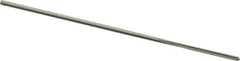 Cleveland - #55 High Speed Steel 4 Flute Chucking Reamer - Straight Flute, Straight Shank, 1/2" Flute Length, 2-1/2" OAL - Industrial Tool & Supply