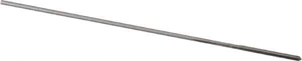 Cleveland - #58 High Speed Steel 4 Flute Chucking Reamer - Straight Flute, Straight Shank, 1/2" Flute Length, 2-1/2" OAL - Industrial Tool & Supply