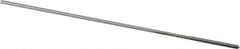 Cleveland - #58 High Speed Steel 4 Flute Chucking Reamer - Straight Flute, Straight Shank, 1/2" Flute Length, 2-1/2" OAL - Industrial Tool & Supply