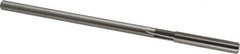 Cleveland - Letter J High Speed Steel 6 Flute Chucking Reamer - Straight Flute, Straight Shank, 1-1/2" Flute Length, 6" OAL - Industrial Tool & Supply