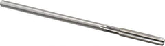Cleveland - Letter K High Speed Steel 6 Flute Chucking Reamer - Straight Flute, Straight Shank, 1-1/2" Flute Length, 6" OAL - Industrial Tool & Supply