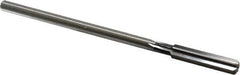 Cleveland - Letter X High Speed Steel 6 Flute Chucking Reamer - Straight Flute, Straight Shank, 1-3/4" Flute Length, 7" OAL - Industrial Tool & Supply
