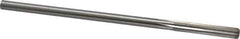 Cleveland - Letter E High Speed Steel 6 Flute Chucking Reamer - Straight Flute, Straight Shank, 1-1/2" Flute Length, 6" OAL - Industrial Tool & Supply