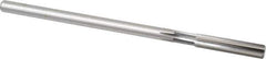 Cleveland - 5/16" High Speed Steel 6 Flute Chucking Reamer - Straight Flute, Straight Shank, 1-1/2" Flute Length, 6" OAL - Industrial Tool & Supply