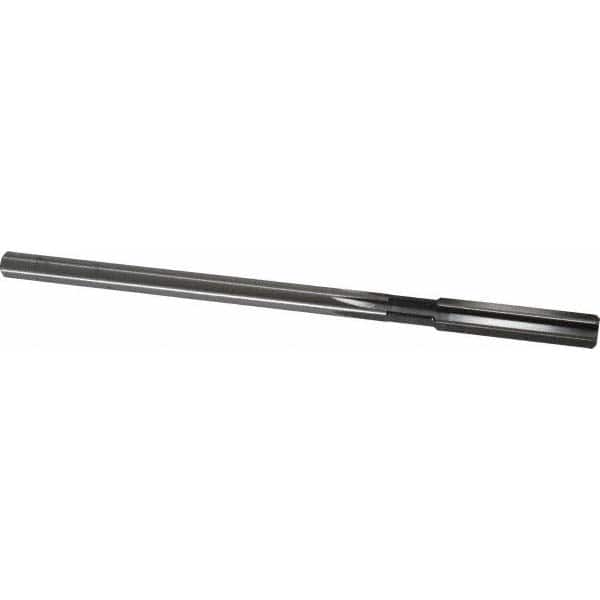 Cleveland - 21/64" High Speed Steel 6 Flute Chucking Reamer - Industrial Tool & Supply