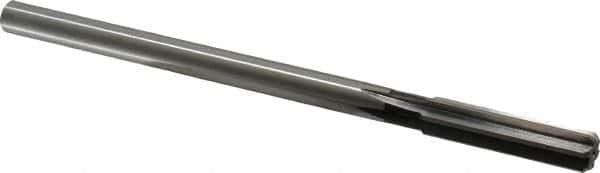 Cleveland - 1/2" High Speed Steel 6 Flute Chucking Reamer - Industrial Tool & Supply