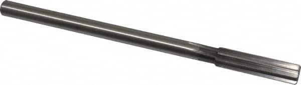 Cleveland - 17/32" High Speed Steel 8 Flute Chucking Reamer - Industrial Tool & Supply