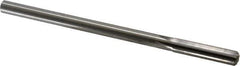Cleveland - 11/16" High Speed Steel 8 Flute Chucking Reamer - Straight Flute, Straight Shank, 2-1/4" Flute Length, 9" OAL - Industrial Tool & Supply