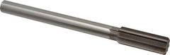 Cleveland - 31/32" High Speed Steel 8 Flute Chucking Reamer - Straight Flute, Straight Shank, 2-5/8" Flute Length, 10" OAL - Industrial Tool & Supply