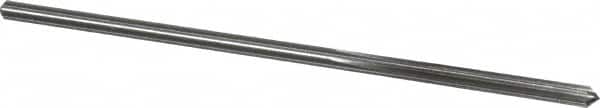 Cleveland - 0.123" High Speed Steel 6 Flute Dowel Pin Chucking Reamer - Industrial Tool & Supply