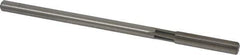 Cleveland - 0.3115" High Speed Steel 6 Flute Chucking Reamer - Straight Flute, Straight Shank, 1-1/2" Flute Length, 6" OAL - Industrial Tool & Supply