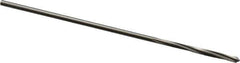 Cleveland - 1/16" High Speed Steel 4 Flute Chucking Reamer - Spiral Flute, Straight Shank, 1/2" Flute Length, 2-1/2" OAL - Industrial Tool & Supply