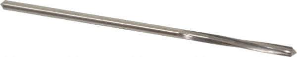 Cleveland - 9/64" High Speed Steel 6 Flute Chucking Reamer - Spiral Flute, Straight Shank, 1" Flute Length, 4" OAL - Industrial Tool & Supply