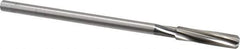 Cleveland - 11/32" High Speed Steel 6 Flute Chucking Reamer - Spiral Flute, Straight Shank, 1-1/2" Flute Length, 6" OAL - Industrial Tool & Supply