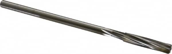 Cleveland - 3/8" High Speed Steel 6 Flute Chucking Reamer - Industrial Tool & Supply