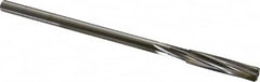 Cleveland - 3/8" High Speed Steel 6 Flute Chucking Reamer - Industrial Tool & Supply