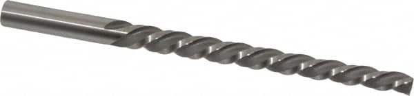 Cleveland - #6 Pin, 0.354" Diam, 0.2773" Small End, 23/64" Diam Straight Shank, 3-11/16" Flute, Taper Pin Reamer - Industrial Tool & Supply