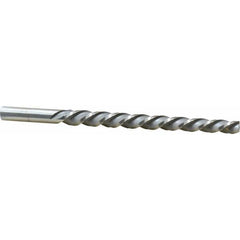 Cleveland - #8 Pin, 0.505" Diam, 0.3971" Small End, 7/16" Diam Straight Shank, 5-3/16" Flute, Taper Pin Reamer - Industrial Tool & Supply