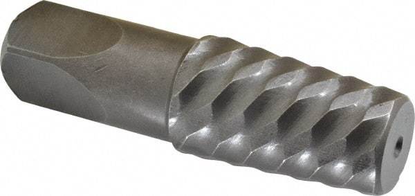 Cleveland - Spiral Flute Screw Extractor - #10 Extractor for 2-1/8 to 2-1/2" Screw, 5" OAL - Industrial Tool & Supply