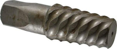 Cleveland - Spiral Flute Screw Extractor - #11 Extractor for 2-1/2 to 3" Screw, 5-5/8" OAL - Industrial Tool & Supply