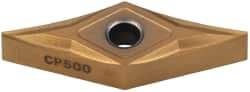 Seco - VNGM331 MF1 Grade CP500 Carbide Turning Insert - TiAlN/TiN Finish, 35° Diamond, 3/8" Inscr Circle, 3/16" Thick, 1/64" Corner Radius - Industrial Tool & Supply