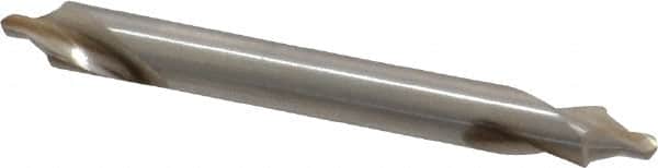 Cleveland - #11 Bell Cut 60° Incl Angle High Speed Steel Combo Drill & Countersink - Industrial Tool & Supply