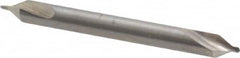 Cleveland - #0 Plain Cut 60° Incl Angle High Speed Steel Combo Drill & Countersink - Industrial Tool & Supply
