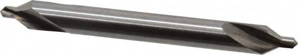 Cleveland - #2 Plain Cut 60° Incl Angle High Speed Steel Combo Drill & Countersink - Industrial Tool & Supply
