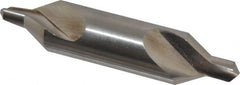 Cleveland - #8 Plain Cut 60° Incl Angle High Speed Steel Combo Drill & Countersink - Industrial Tool & Supply