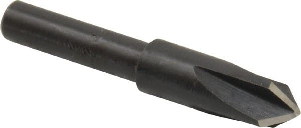 Cleveland - 1/4" Head Diam, 3/16" Shank Diam, 4 Flute 82° High Speed Steel Countersink - Industrial Tool & Supply